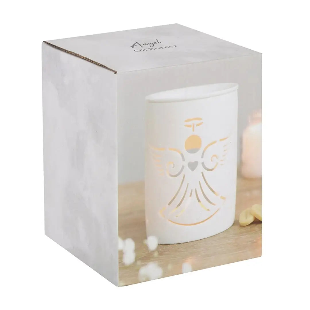 White Angel Cut oil Burner
