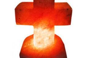 Cross Salt Lamp