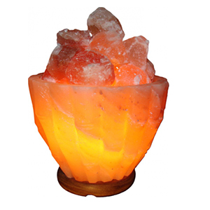 Bamboo Salt Bowl-Shop Salt Lamps UK