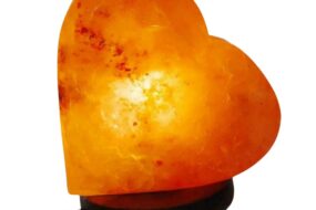 Himalayan Salt Lamp Heart shape