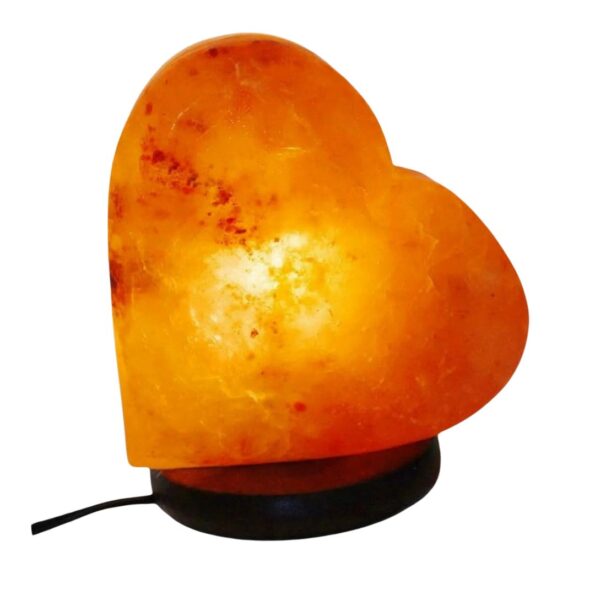 Himalayan Salt Lamp Heart shape