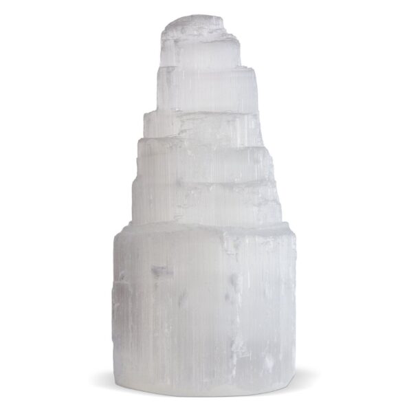 Selenite Lamp 15cm