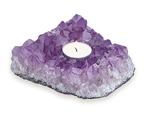 Amethyst Tea light Candle holder