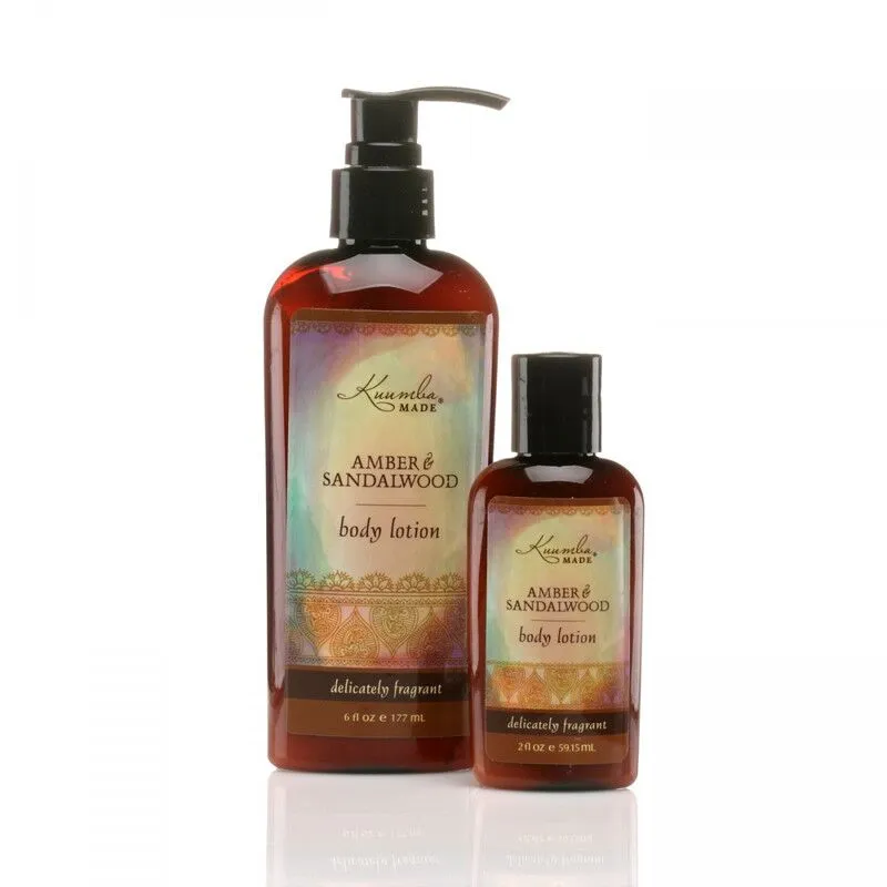 Kuumba Made Body Lotion – Amber & Sandalwood