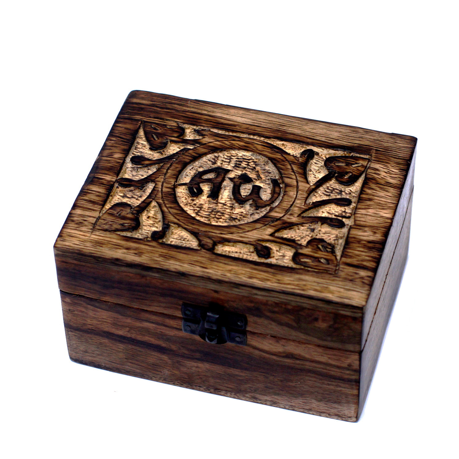 Mango Wood Essential Oil Box 24