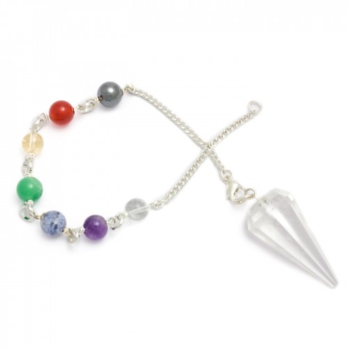 Chakra Pendulum – Clear Quartz