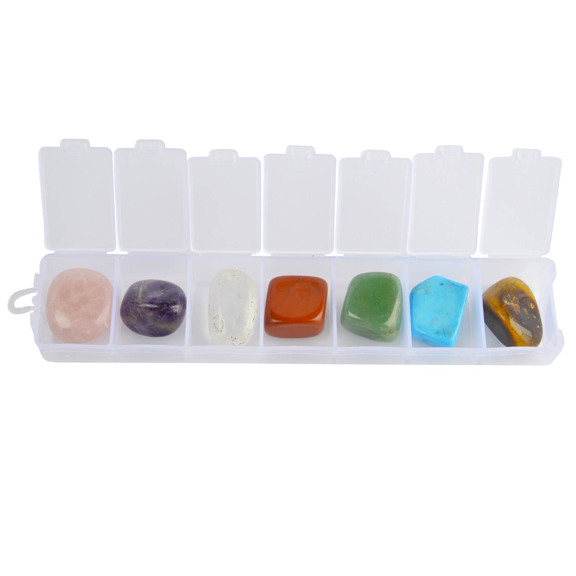 CHAKRA GEMSTONE SET RECTANGLE