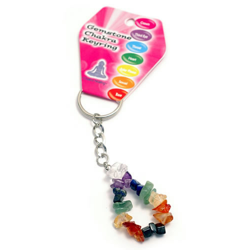 Chakra Crystal Keyring