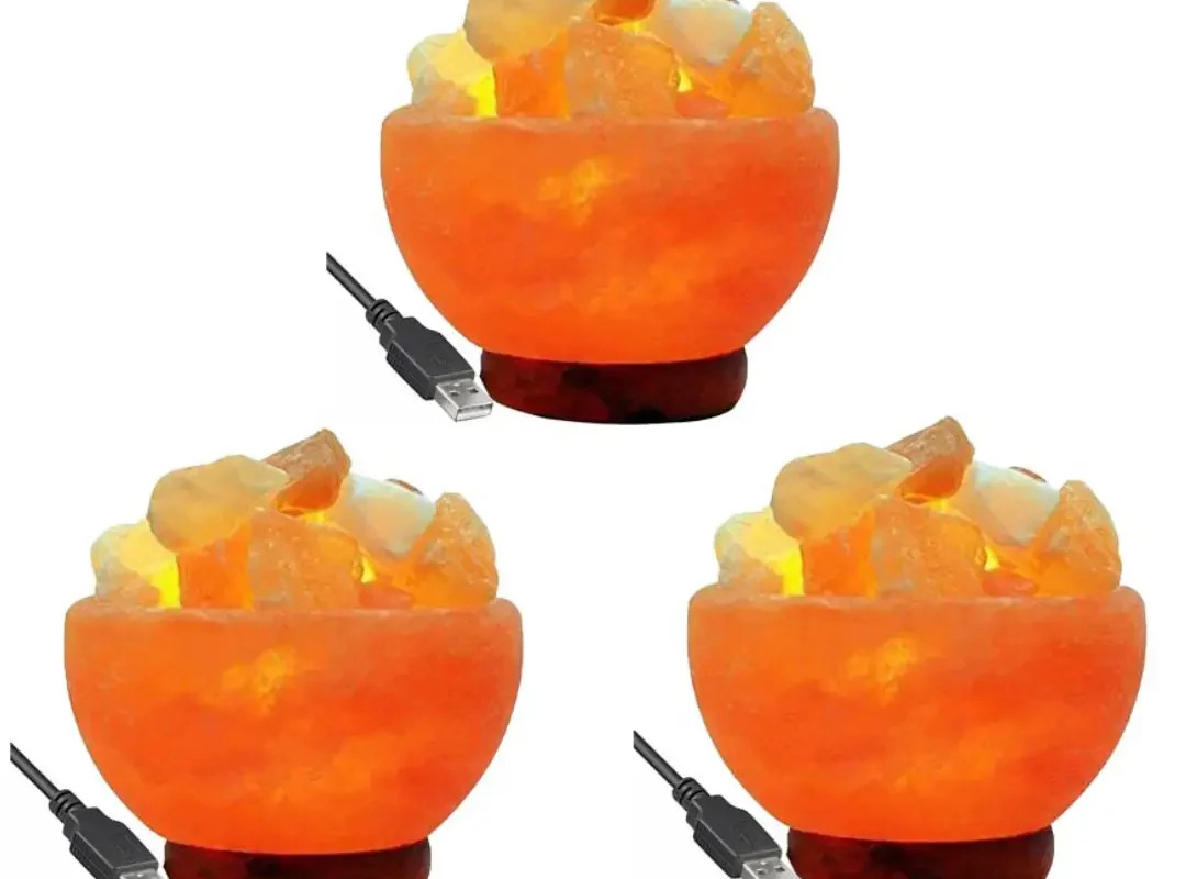 Fire Bowl USB Salt Lamps