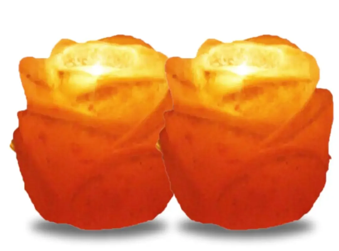 Himalayan Salt Flower candle Holder