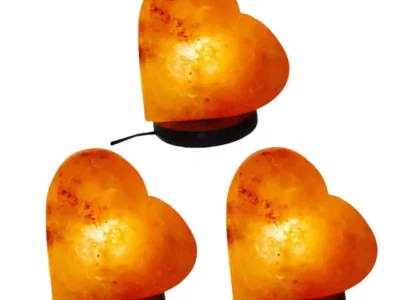 Salt Lamp USB Heart Shape (Pack of 3)