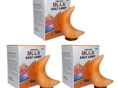Salt Lamp USB Moon (Pack of 3)