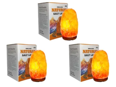 Salt Lamp USB Natural (Pack of 3)
