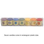 7 Chakra Candle Set - with Essential Oils