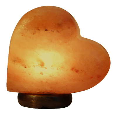 Salt Lamp Heart Shape