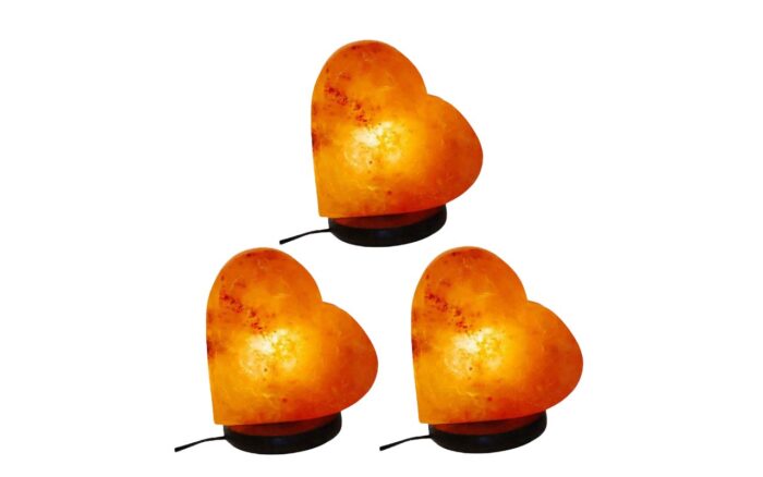 Salt Lamp USB Heart Shape