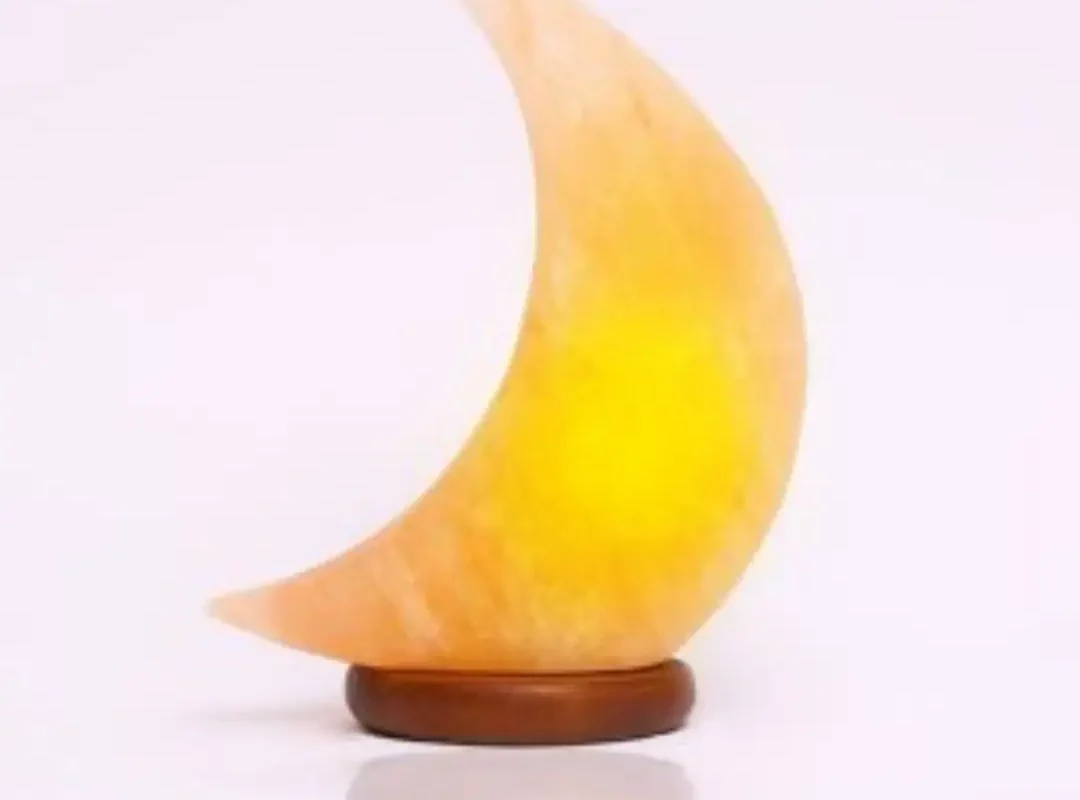 Moon Himalayan Salt Lamp With Dimmer Cable