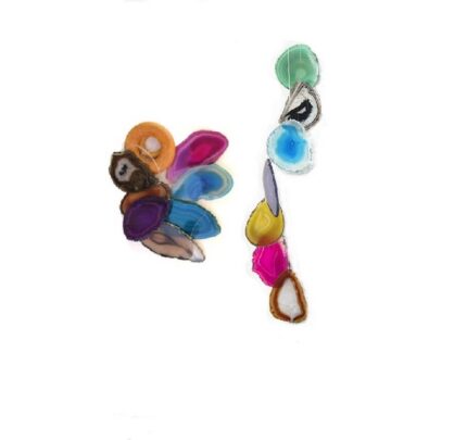 Agate Wind Chime Small Multi