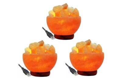 Fire Bowl USB Salt Lamps